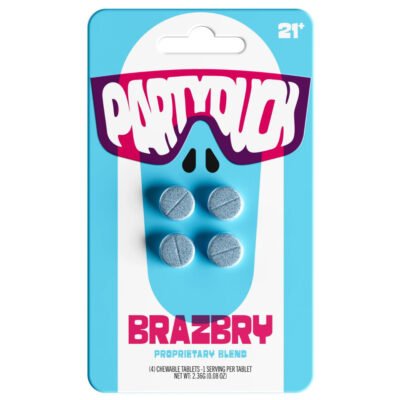 PartyDuck Brazvry Proprietary Blend Tablets | 4 Count