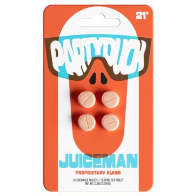 PartyDuck Juiceman Proprietary Blend Tablets | 4 Count